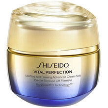 Shiseido - Vital Perfection Uplifting and Firming Advanced Cream Soft - Lehký zpevňující pleťový krém - 50ml