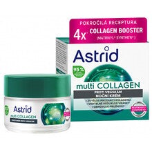 Astrid - Multi Collagen Cream - Noční krém proti vráskám a pro obnovení pružnosti - 50ml