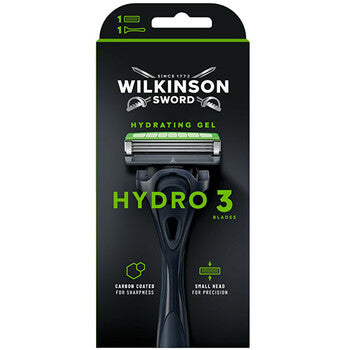 Wilkinson Sword - Hydro 3 Black Edition - Holicí strojek + 1 hlavice