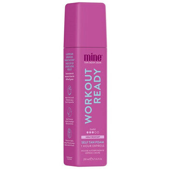 Minetan - Workout Ready Self Tan Foam - Samoopalovací pěna pro aktivní životní styl - 200ml
