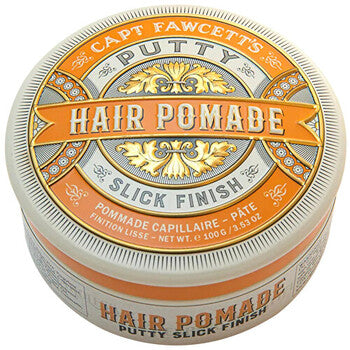 Captain Fawcett - Putty Slick Finish Hair Pomade - Pomáda pro lesk hustých vlasů - 100.0g