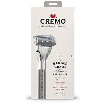 Cremo - The Barber Grade - razor + 2 replacement heads