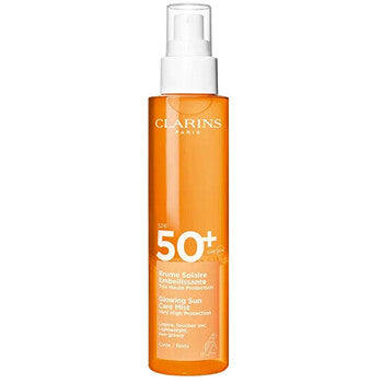 Clarins - Glowing Body Sun Care Mist SPF 50+ - Tělová mlha na opalování - 150ml