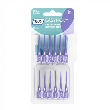 TePe - EasyPicks XL Purple ( 36 ks ) - Dentální párátka - 36.0ks