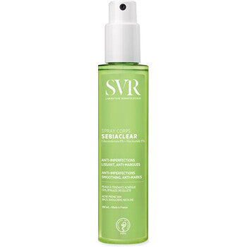 SVR Laboratoire - Sebiaclear Smoothing Anti-Imperfection Body Spray - Tělová mlha ve spreji pro problematickou pokožku - 150ml