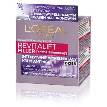 L´Oréal - Revitalift Filler Hyaluronic Acid Anti-Wrinkle Cream - Vyplňující denní krém proti vráskám - 50ml