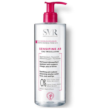 SVR Laboratoire - Sensifine AR Eau Micellaire - Čistící pleťová voda proti zarudnutí - 400ml
