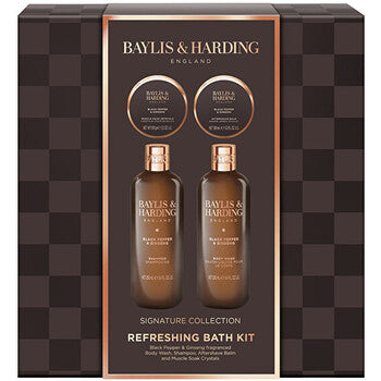 Baylis & Harding - Refreshing Bath Kit ( Černý pepř & Ženšen ) - Dárková sada