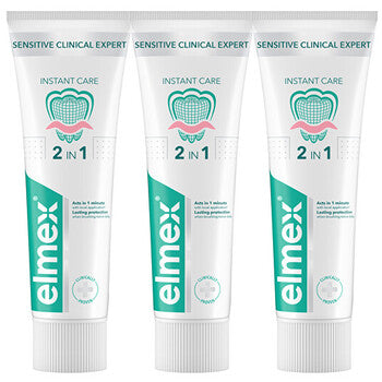 Elmex - Sensitive Clinical Expert Instant Care Trio Tootpaste - Zubní pasta - 75ml