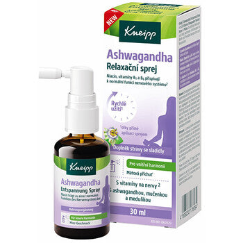 Kneipp - Ashwagandha Spray - Relaxační sprej - 30ml