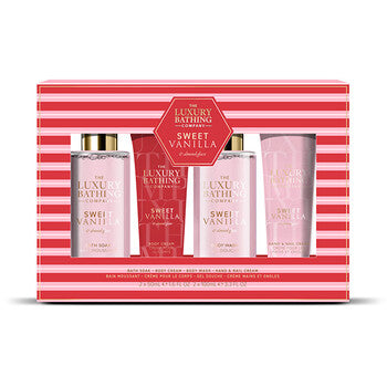 The Luxury Bathing Company - Dárková sada koupelové péče ( Vanilka & Mandle )
