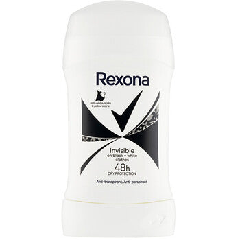 Rexona - Invisible Black & White Antiperspirant - Tuhý antiperspirant - 50ml