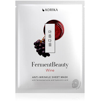 KORIKA - FermentBeauty Wine Anti-Wrinkle Sheet Mask - Anti-aging plátýnková maska - 20.0g