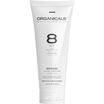 Organicals  - BRONZE Sun Protection Low SPF 8- Opalovací krém s UVA/UVB filtry SPF 8 - 100ml