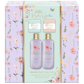 Baylis & Harding - Lavender Luxury Body Care Set ( Levandule & Šípkový čaj ) - Dárková sada