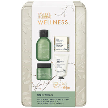Baylis & Harding - Wellness Tin Of Treats ( Zázvor, Limetka & Bazalka ) - Dárková sada