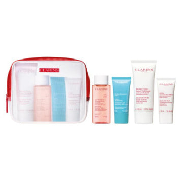 Clarins - Head to Toe Moisturizing Essentials Set - Dárková sada péče o tělo a pleť