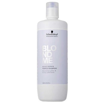 Schwarzkopf Professional - BlondMe Bond Repair Purple Shampoo - Tónovací šampon pro neutralizaci žlutých tónů - 300ml