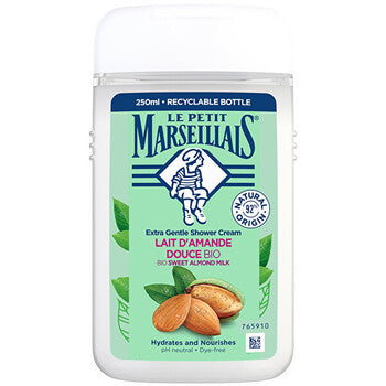 Le Petit Marseillais - BIO Sweet Almond Milk Shower Cream - Cream shower gel - 250ml