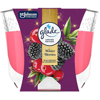 Glade - Winter Berries Candle - Vonná svíčka - 204.0g