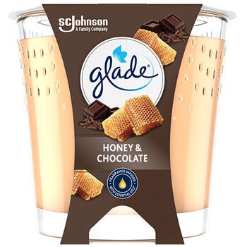 Glade - Honey & Chocolate Candle - Vonná svíčka - 112.0g