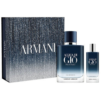 Armani - Acqua Di Gio Profondo Dárková sada EDP 100 ml a miniaturka EDP 15 ml - 100ml