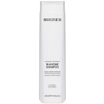 Selective Professional - Rebuilding Treatment N.4 Home Shampoo - Vyživující šampon pro velmi suché a poškozené vlasy - 250ml