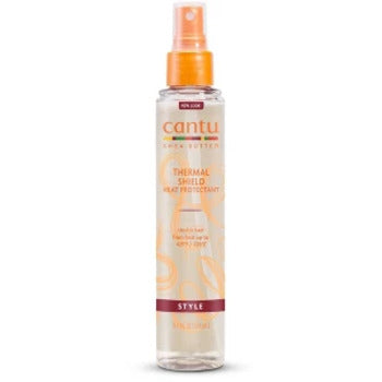 Cantu - Shea Butter Thermal Shield Heat Protectant - Stylingový sprej pro tepelnou úpravu vlasů - 151ml