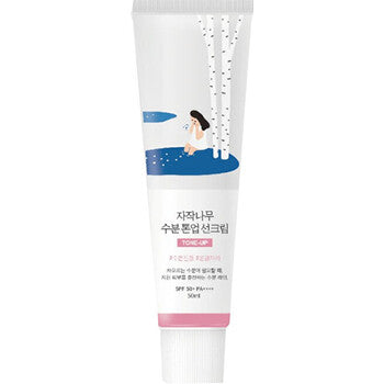 ROUND LAB - Birch Moisture Tone-Up Sunscreen SPF 50+ PA++++ - Tónovací ochranný krém - 50ml