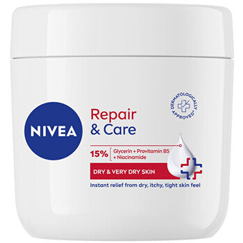 Nivea - Repair & Care 15% Body Cream - Hydratační tělový krém - 400ml