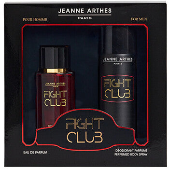 Jeanne Arthes - Fight Club Dárková sada EDP 100 ml a deospray 200 ml - 100ml