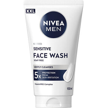 Nivea - Men Sensitive Face Wash - Čisticí gel - 150ml