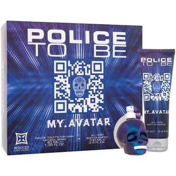 Police - To Be My.Avatar for Man Dárková sada EDT 40 ml a sprchový gel 100 ml - 40ml