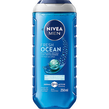 Nivea - Men Fresh Ocean Shower Gel - Sprchový gel - 250ml