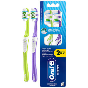 Oral B - Pro-Expert Deep Clean Medium Toothbrush - Zubní kartáček ( 2 ks )