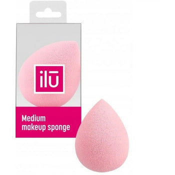 Ilu - Medium Makeup Sponge Pink - Houbička na make-up - 0ml