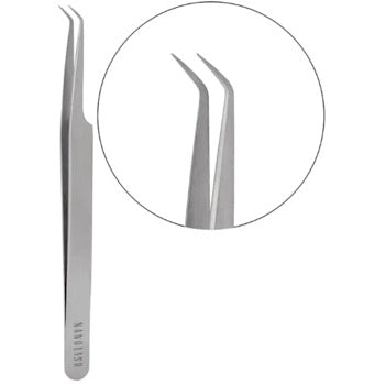 Nanolash - Eyelash Tweezers L Shape - Pinzeta na řasy - 0ml
