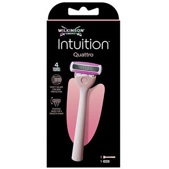 Wilkinson Sword - Intuition Quattro - Holicí strojek + 1 hlavice