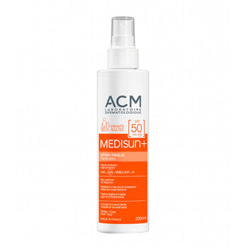 ACM - Medisun Spray SPF 50+ - Opalovací sprej na tělo a tvář - 200ml