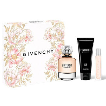 Givenchy - L´ Interdit Gift Set EDP 80 ml, body lotion 75 ml and miniature EDP 12.5 ml - 80ml