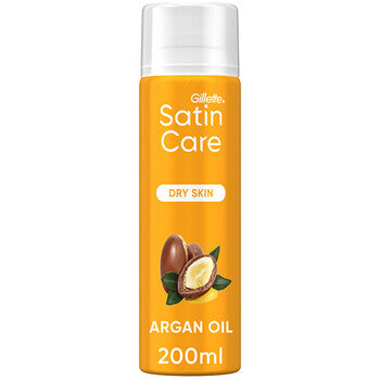 Gillette - Satin Care Argan Oil - Gel na holení - 200ml