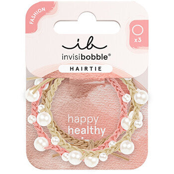 Invisibobble - Hairtie Princess Pearl - Gumička do vlasů ( 3 ks )