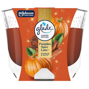 Glade - Maxi Pumpkin Spice Latte Candle - Vonná svíčka - 204.0g