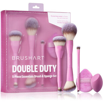 BrushArt - Double Duty Essentials Brush & Sponge Set - Dárková sada