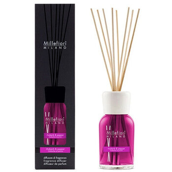 Millefiori - Natural Rhubarb & Pepper Diffuser - Aroma difuzér - 500ml