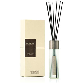 Millefiori - Selected Smoked Bamboo Diffuser - Skleněný difuzér - 350ml