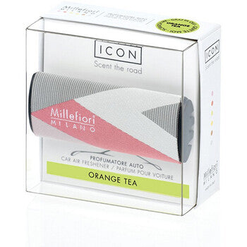 Millefiori - Icon Textil Geometric Orange Tea - Vůně do auta