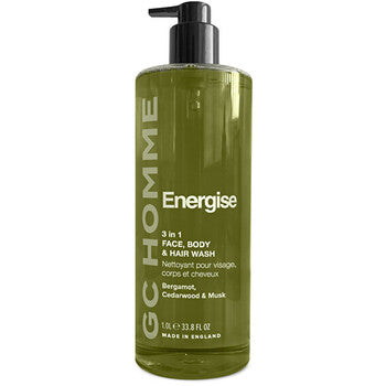 Grace Cole - Homme Energise Body Wash ( Bergamot, Cedr & Mošus ) - Mycí gel 3v1 - 1000ml