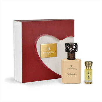 Swiss Arabian - Vanilla 01 Dárková sada Extrait de Parfum 50 ml a parfumed oil 12 ml - 50ml