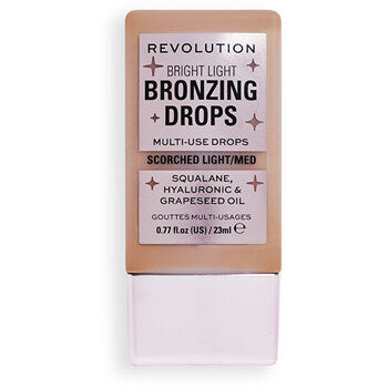Makeup Revolution - Light/Med Bronzing Drops - Bronzující kapky - 23ml